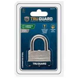 1-3/4 In. Keyed Padlock, Warded Steel