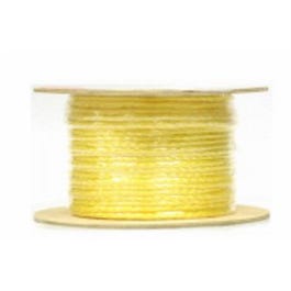 Polypropylene Rope, Braided, Yellow, 3/8-In. x 400-Ft.