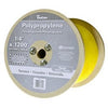 Polypropylene Rope, Twisted, Yellow, 1/4-In. x 1200-Ft.