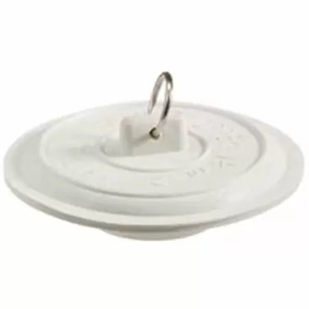 Plumb Pak Tub Stoppers. White Rubber 11/2- 2 (11/2- 2)