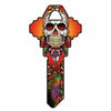 Hy-ko Products Painted Skull Blank Key