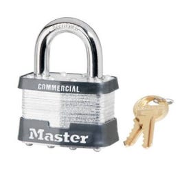 Laminated Keyed Padlock, 2-In.