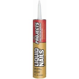 Construction Adhesive, Light Tan, 10-oz.