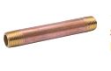 B & K Industries 1/2 Diameter Nipples Schedule 40 Red Brass 1/2 x 3