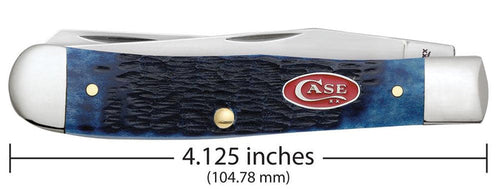 Case Rogers Jig Navy Blue Bone Trapper (Navy Blue Bone)