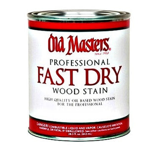 Old Masters 61201 Fast Dry Wood Stain, Spanish Oak ~ Gallon