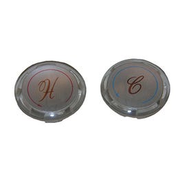 Delta/Delex New Style Hot & Cold Buttons, 1-5/16-In.