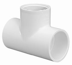 Lasco Fittings ¾ Slip x Slip x FPT Sch40 Tee