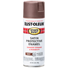 Rust-Oleum® Protective Enamel Spray Paint Satin Chestnut Brown