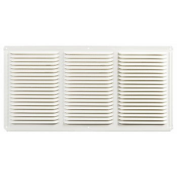 LL Bldg Prods EAC16X8W Undereave Aluminum Vent, White ~ 16