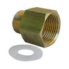 Larsen 17-6995 Texas Fine Thread Brass Adaptor ~ 3/8