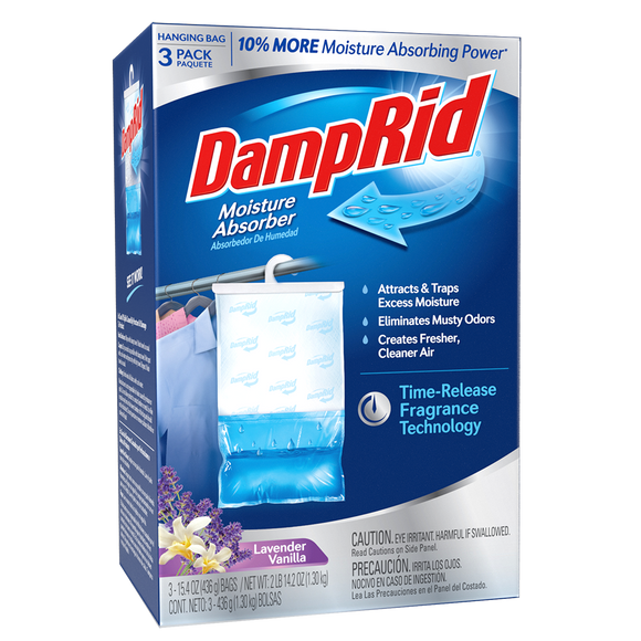 DampRid Hanging Moisture Absorbers (LAVENDER VANILLA - 15.4 oz.)