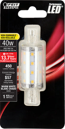 40W EQ CL T3 LED BULB