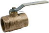 1 1/2  NPT BRONZE BALL VALVE