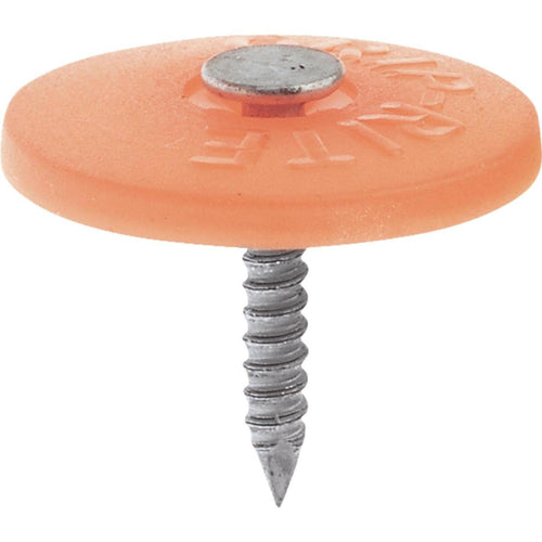 Grip-Rite 7/8 In. 12 ga Electrogalvanized Cap Nails (3000 Ct., 9 Lb.)