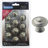 Amerock Allison Satin Nickel 1-3/16 In. Cabinet Knob