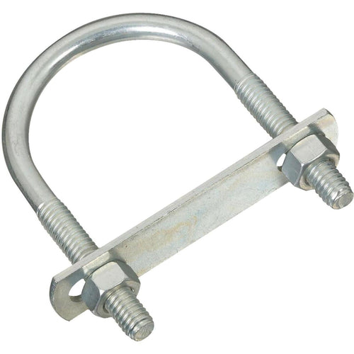 National 5/16 In. x 2 In. x 3-1/4 In. Zinc Round U Bolt