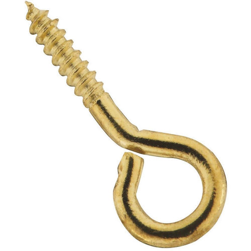 National #216 Brass Small Screw Eye (7 Ct.)