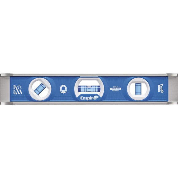 Empire True Blue 10 In. Aluminum Rare Earth Magnetic Torpedo Level