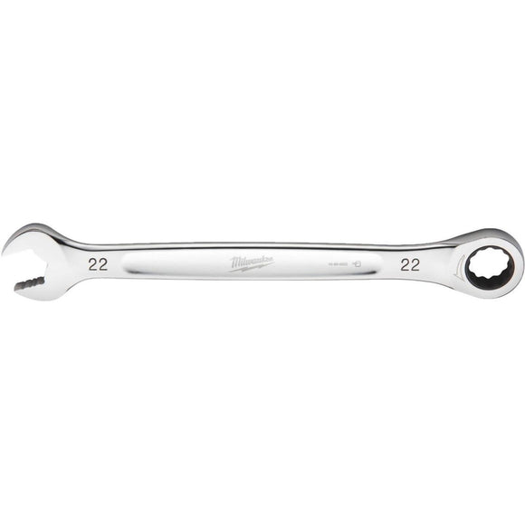 Milwaukee Metric 22 mm 12-Point Ratcheting Combination Wrench