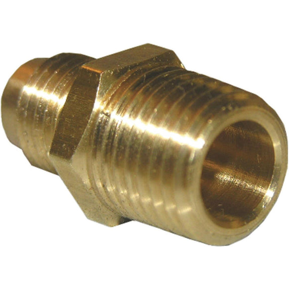 Lasco 1/4 In. M x 1/8 In. MPT Brass Flare Adapter