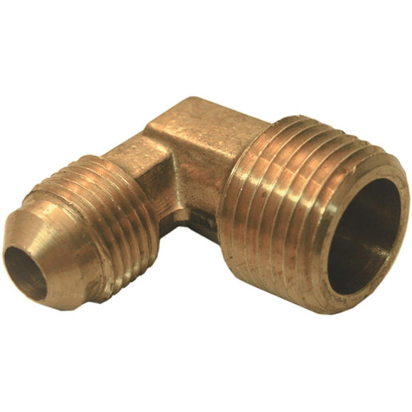 Lasco 3/8 In. M x 3/8 In. MPT 90 deg Flare Brass Elbow