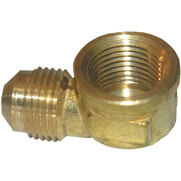 Lasco 1/2 In. M X 3/8 In. FPT 90 deg Flare Brass Elbow