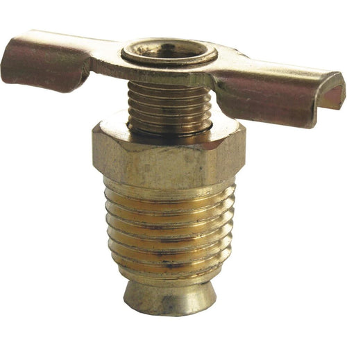 Lasco 3/8 In. MPT Brass 200 psi External Seat Drain Cock