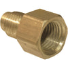 Lasco 1/4 In. M x 1/4 In. FPT Brass Flare Adapter