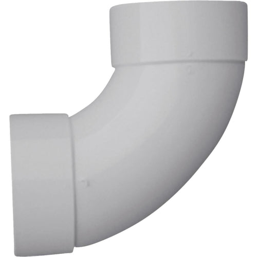 IPEX Canplas SDR 35 90 Degree 6 In. PVC Sewer and Drain Sanitary Elbow (1/4 Bend)