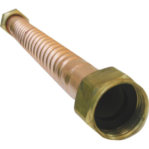 Lasco 3/4 FIP X 3/4 FIP X 24 In. L Corrugated Copper Water Heater Connector