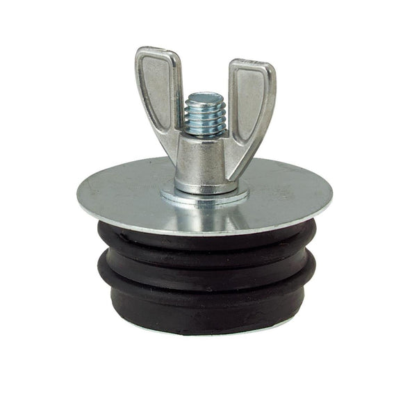 Jones Stephens 2 In. IPS Galvanized Steel Sewer and Drain Test Plug