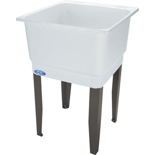 Mustee Utilatub 21 Gallon 23 In. W x 25 In. L Laundry Tub