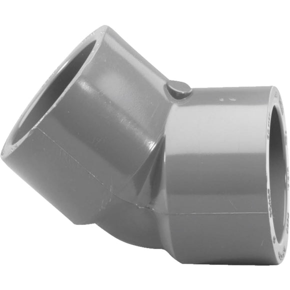 Charlotte Pipe 3/4 In. Schedule 80 Slip x Slip PVC Elbow