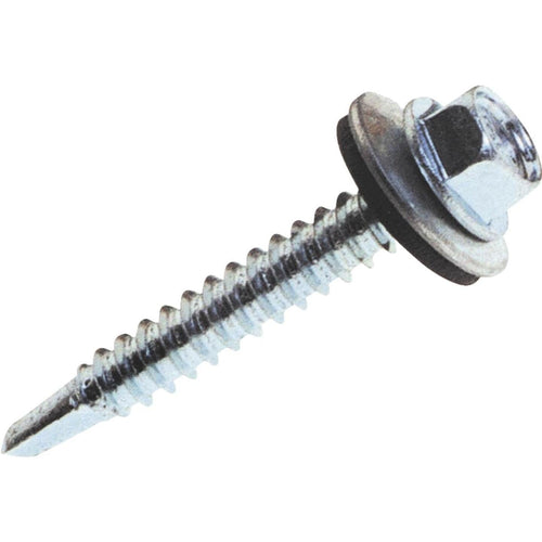 Grip-Rite #12 - #14 x 1 - 1/2 In. Metal to Metal Hex Washer Head Screw (1 Ct.)