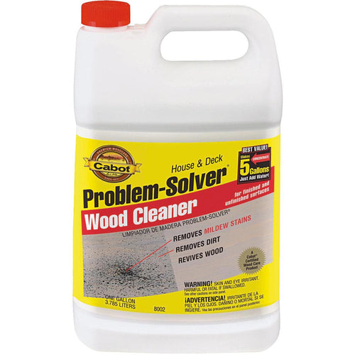 Cabot Problem-Solver 1 Gal. House & Deck Wood Cleaner