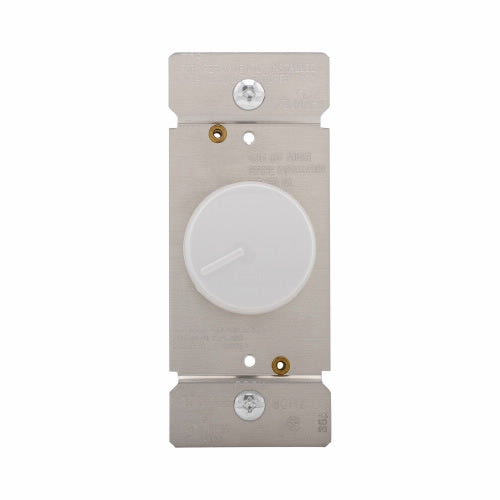 Eaton Cooper Wiring Rotary Dimmer 5A, 120V White (White, 120V)