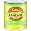 Cabot 140.0001407.005 Decking & Siding Stain, Semi-Solid Deep Base/Qrt