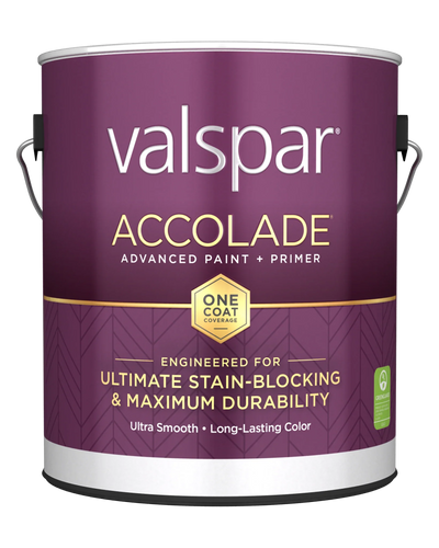 Valspar® Accolade® Interior Paint + Primer Satin 1 Quart Ultra White