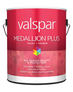 Valspar® Medallion® Plus Exterior Paint + Primer Semi-Gloss 1 Gallon Tint Base (1 Gallon, Tint Base)