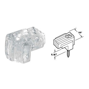 PrimeLine/SlideCo U9003 Clear Mirror Clips, Fits 1/8