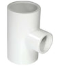 Xirtec® PVC SCH 40 Reducing Tee (3/4 x 3/4 x 1/2)