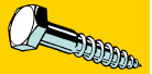 Midwest Fastener Hex Lag Screws 1/4 x 2-1/2